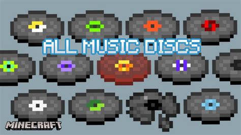 how to get music discs in minecraft and why does the color of the disc affect the sound it plays?