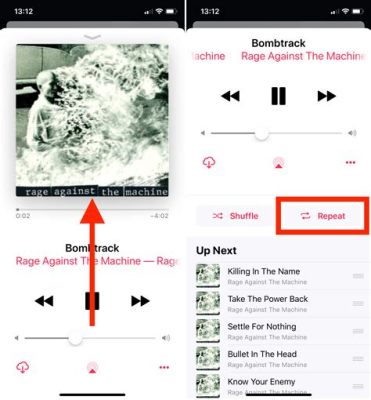 how to put a song on repeat on apple music and explore the significance of musical repetition in literature